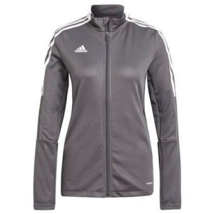 NWT Adidas Tiro21 Gray White Stripe Track Jacket